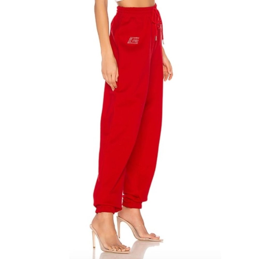 I.AM.GIA Kasen Pants Joggers Red Embellished M